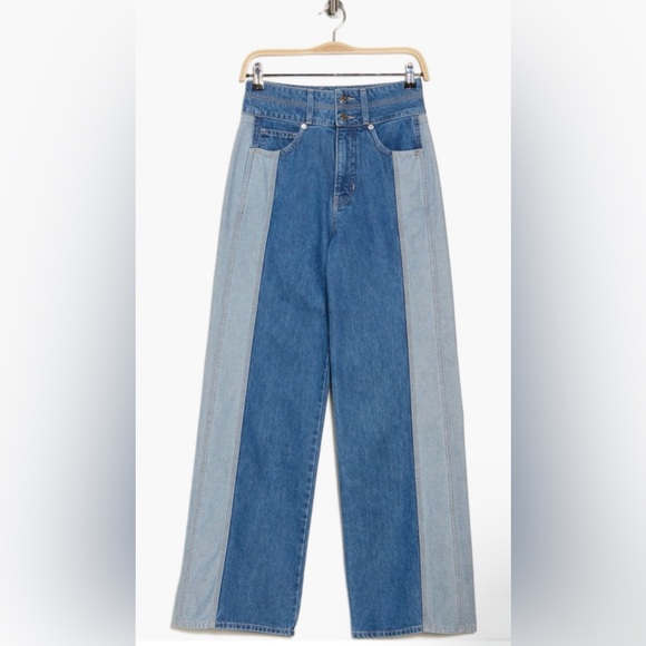 Veronica Beard ‘Taylor High Waist Wide Leg Jeans’ - Picture 3 of 7